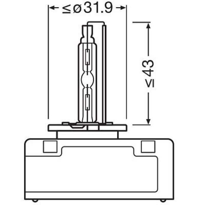 OSRAM Glühlampe, Fernscheinwerfer XENARC ORIGINAL