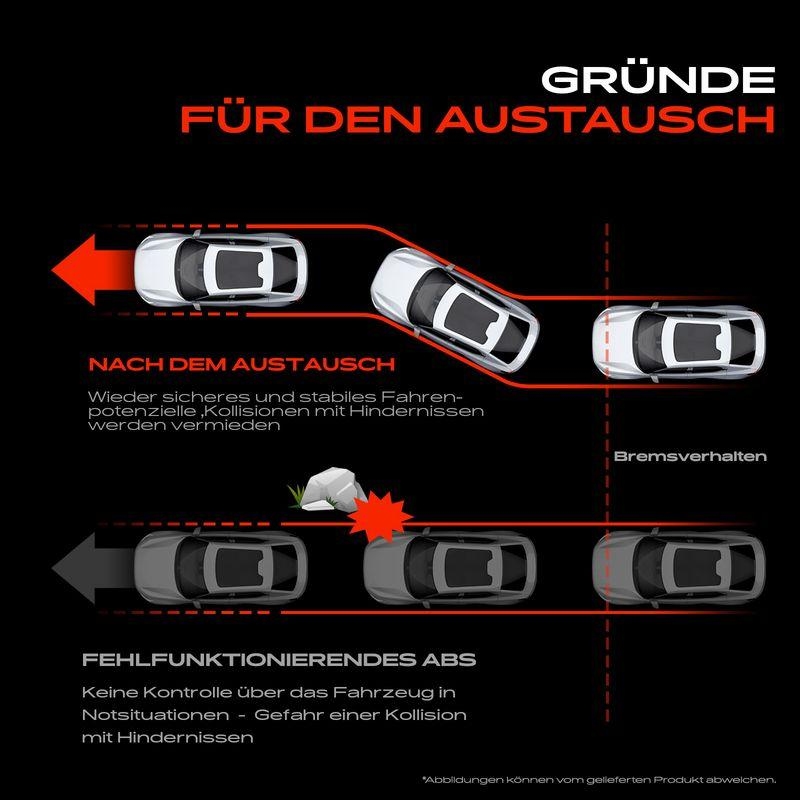 1x Frankberg ABS Sensor Hinterachse rechts 5481FB0000271