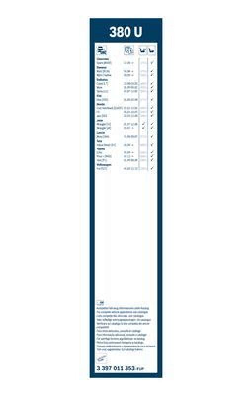 BOSCH Wiper Blade Twin