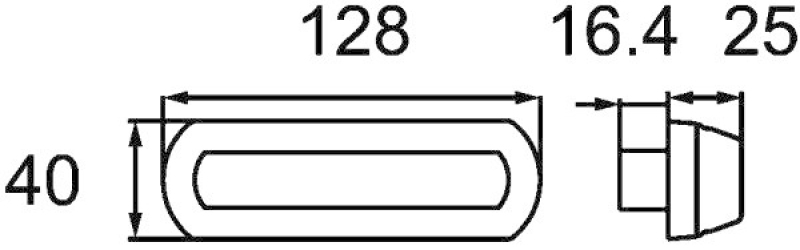 HELLA Auxiliary Indicator SHAPELINE TECH