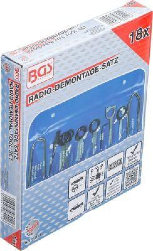 BGS Mounting/Disassembly Tool Set, radio