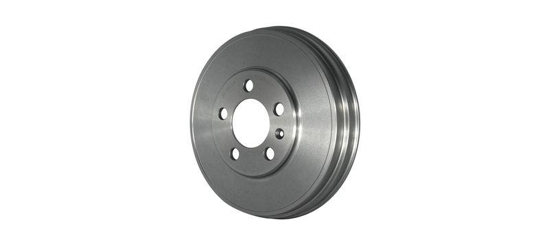 2x HELLA Bremstrommel 8DT 355 303-181