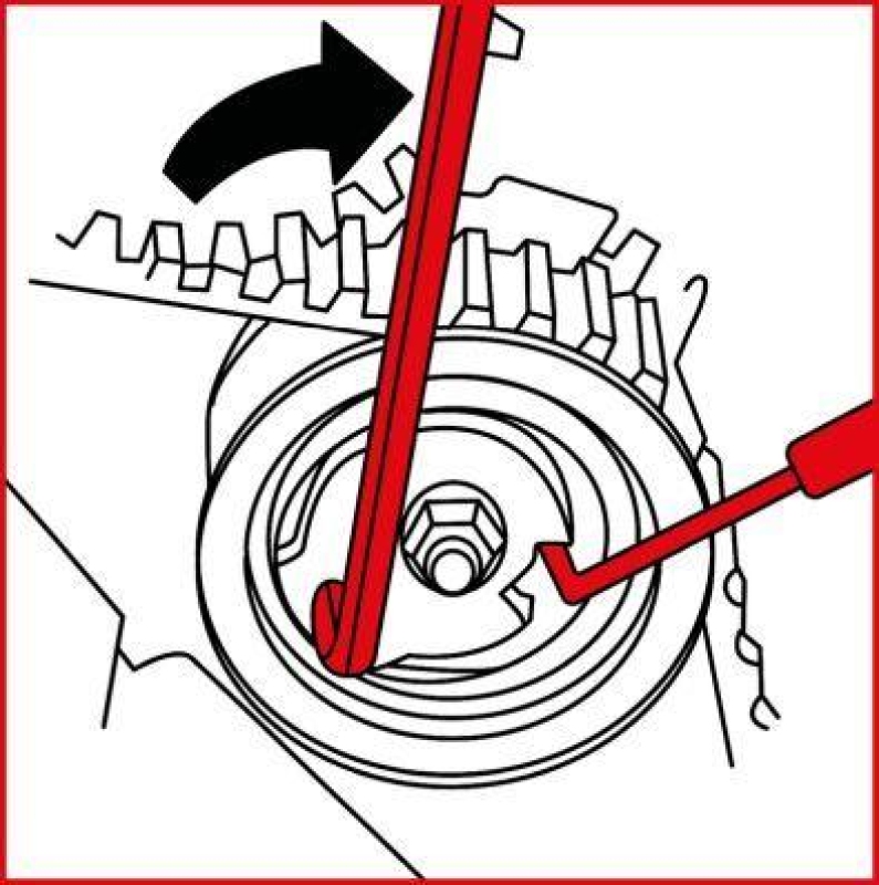 KS TOOLS Adjustment Tool Set, valve timing