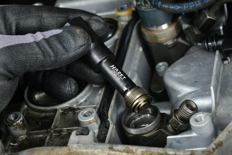 HAZET Socket Wrench Insert, common rail injector