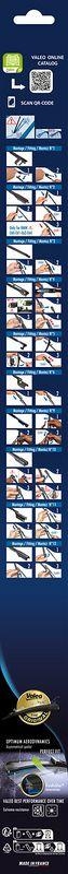 VALEO Wischblatt SILENCIO FLAT BLADE SET 577726