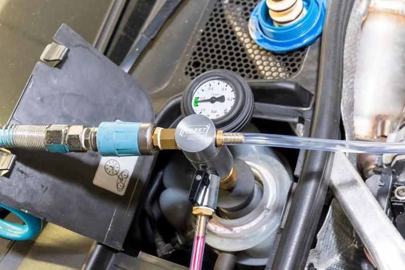 HAZET Vacuum Filling Unit, cooling system