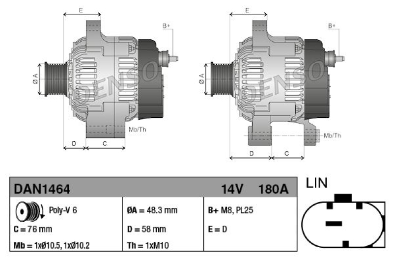 DENSO Alternator