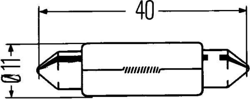 HELLA Bulb STANDARD