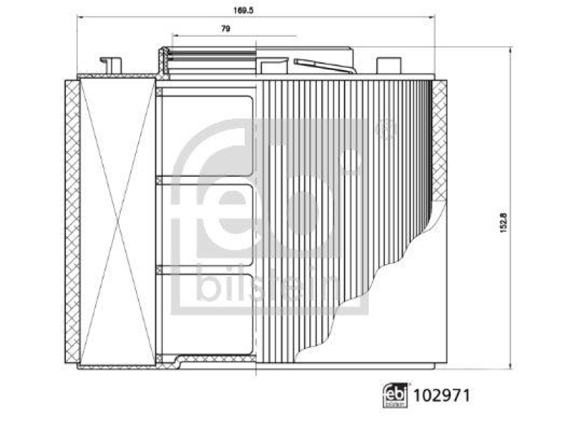 FEBI BILSTEIN Air Filter