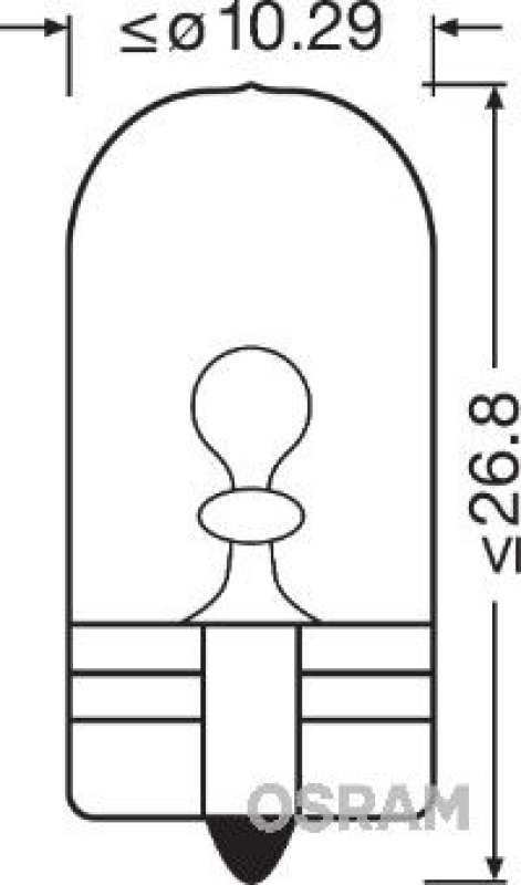 OSRAM Bulb, park-/position light ULTRA LIFE