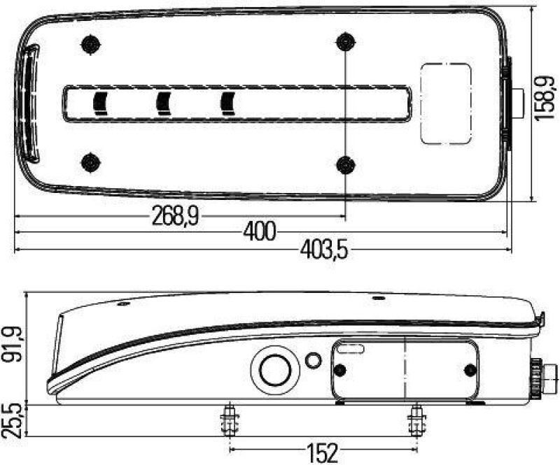 HELLA Combination Rearlight