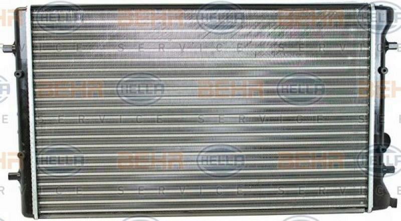 HELLA Radiator, engine cooling BEHR HELLA SERVICE Version ALTERNATIVE