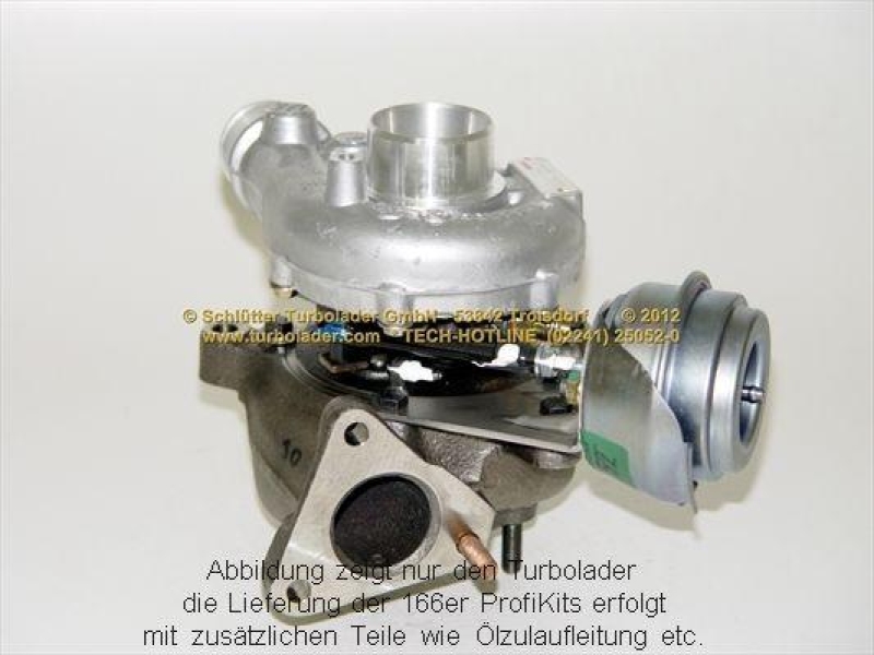 SCHLÜTTER TURBOLADER Lader, Aufladung PROFI PLUS- mit orig. GARRETT Turbo NEUTEIL AT