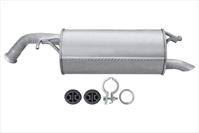 HELLA Endschalldämpfer Easy2Fit – PARTNERED with Faurecia 8LD366035-901