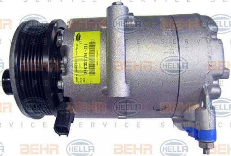 HELLA Compressor, air conditioning BEHR HELLA SERVICE *** PREMIUM LINE ***