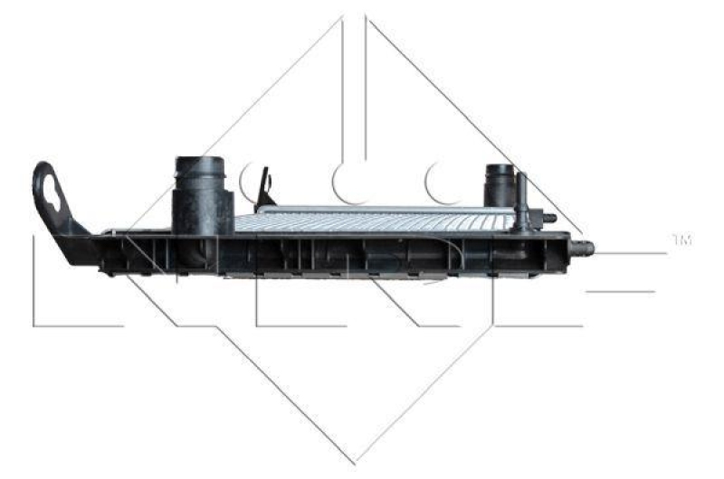 NRF Kühler, Motorkühlung EASY FIT 53603