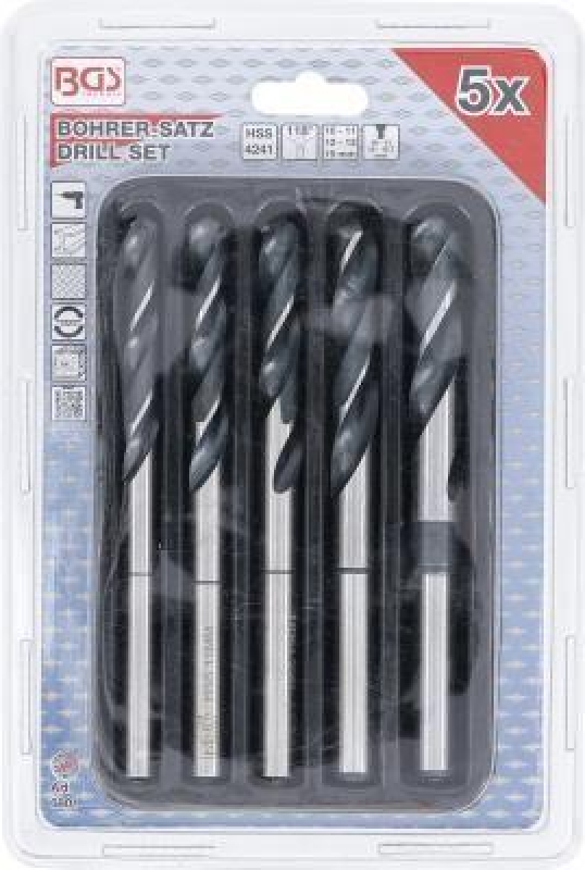 BGS Twist Drill Bit Set