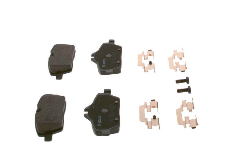 BOSCH Bremsbelagsatz, Scheibenbremse 0 986 494 588