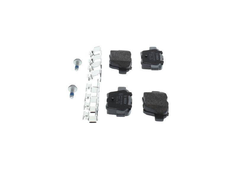 BOSCH Bremsbelagsatz, Scheibenbremse 0 986 494 605