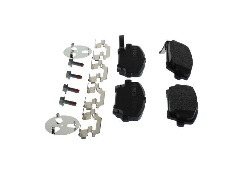 BOSCH Bremsbelagsatz, Scheibenbremse 0 986 494 611