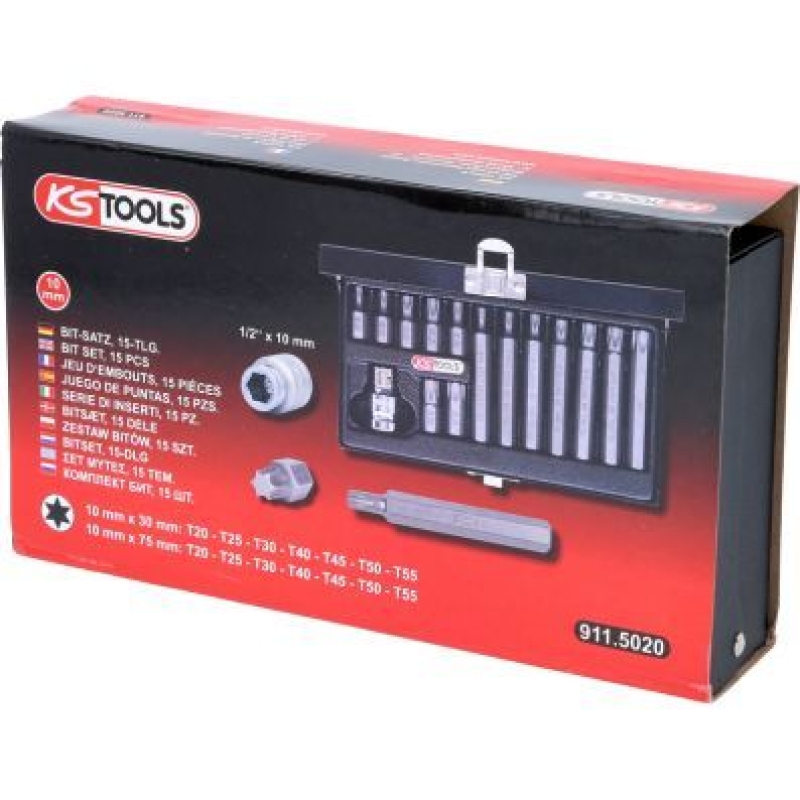 KS TOOLS Kit, screwdriver bits
