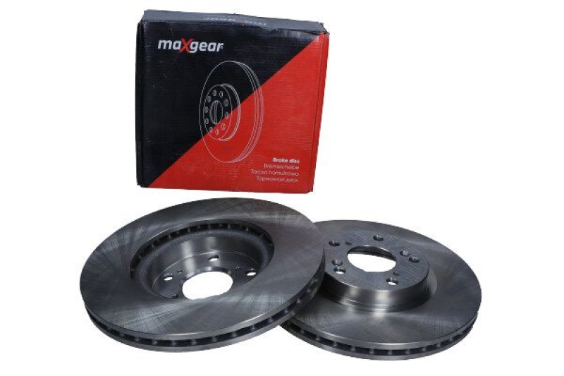 2x MAXGEAR Bremsscheibe 19-2301