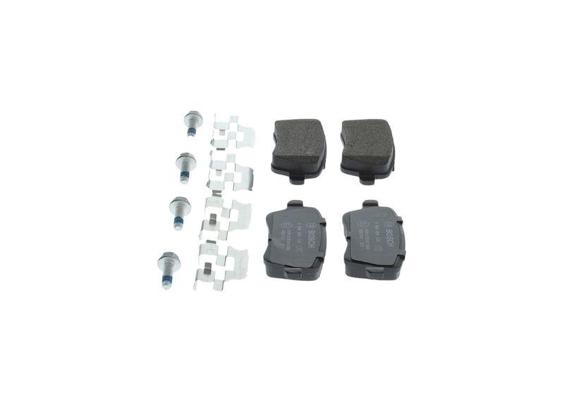 BOSCH Bremsbelagsatz, Scheibenbremse 0 986 494 125