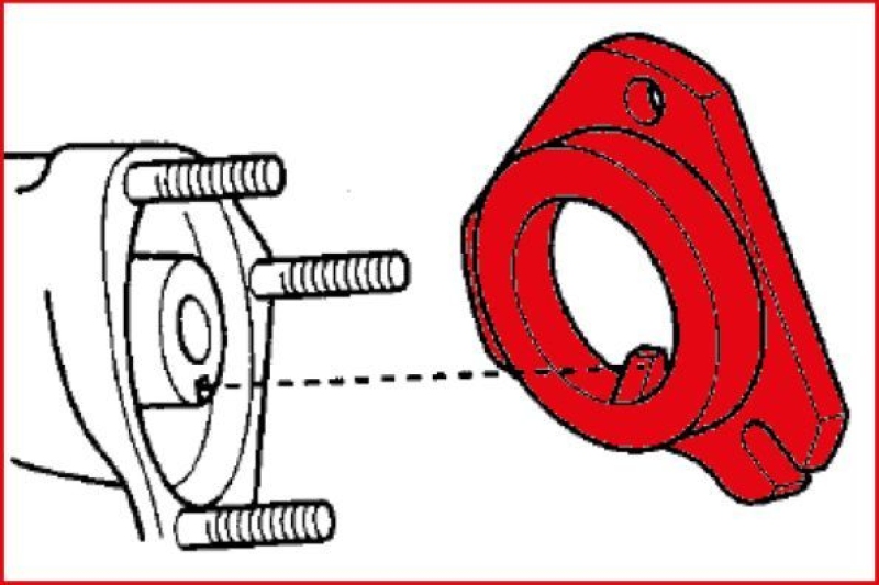 KS TOOLS Adjustment Tool Set, valve timing