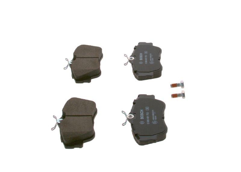 BOSCH Bremsbelagsatz, Scheibenbremse 0 986 461 753