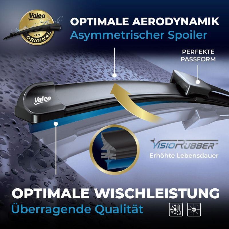 VALEO Wischblatt SILENCIO FLAT BLADE SET 577942