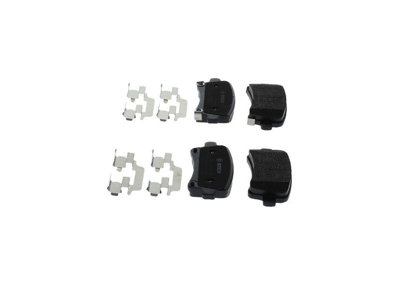 BOSCH Bremsbelagsatz, Scheibenbremse 0 986 494 668