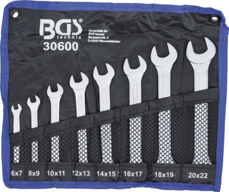 BGS Open-end Spanner Set