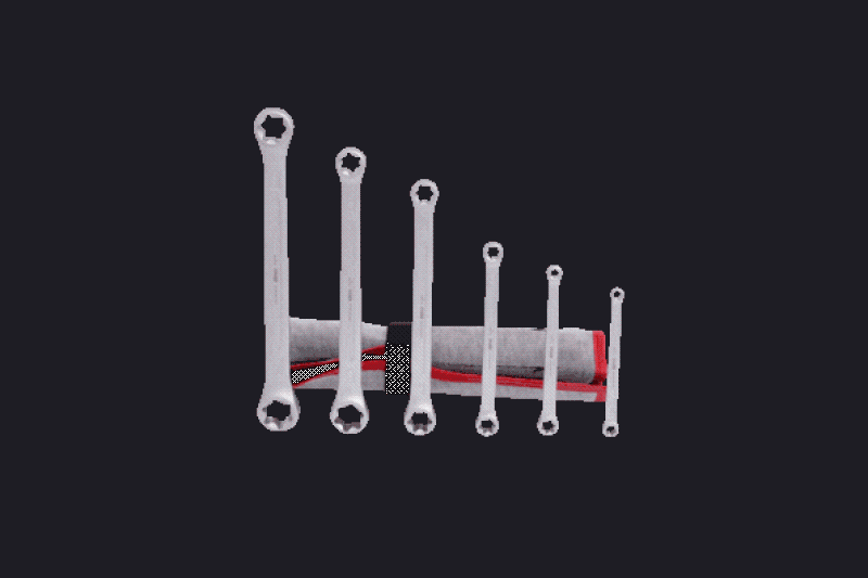 KS TOOLS Doppel-Ringschlüsselsatz