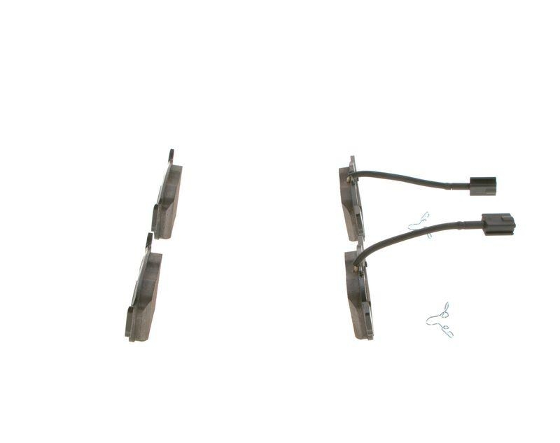 BOSCH Bremsbelagsatz, Scheibenbremse 0 986 424 848