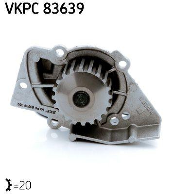 SKF Wasserpumpe, Motorkühlung Aquamax VKPC 83639