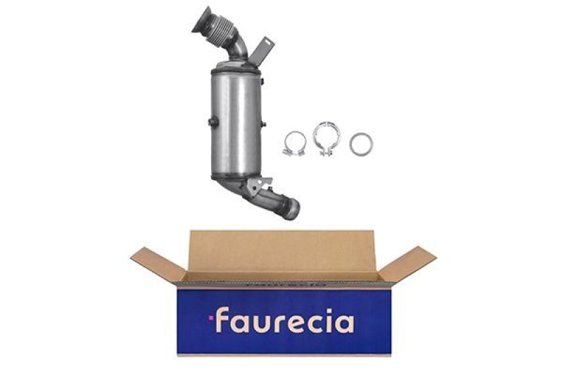 HELLA Soot/Particulate Filter, exhaust system Easy2Fit – PARTNERED with Faurecia