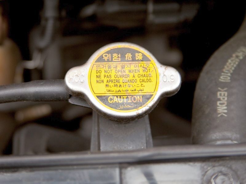 VIGOR Test Set, cooling system pressure