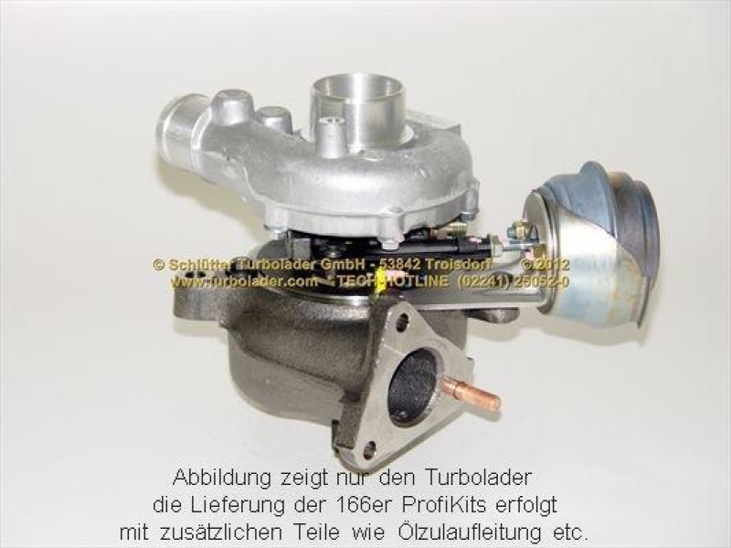 SCHLÜTTER TURBOLADER Lader, Aufladung PROFI KIT - mit orig. GARRETT Turbo NEUTEIL AT