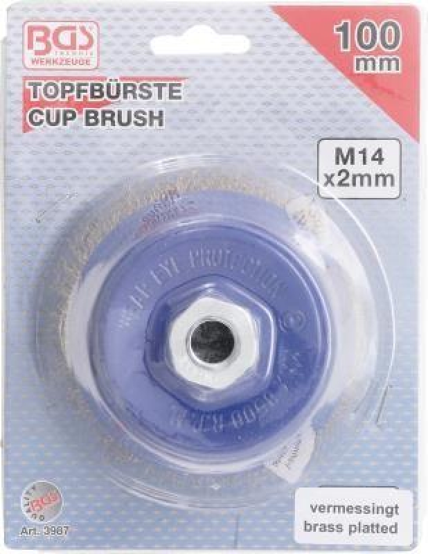 BGS Cup Brush, angle grinder