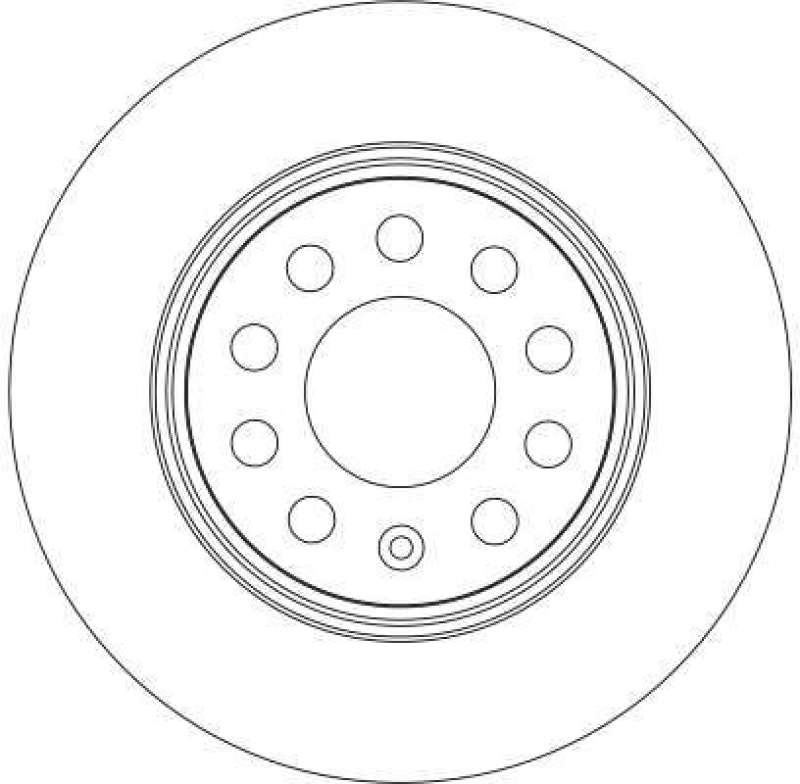 2x TRW Bremsscheibe