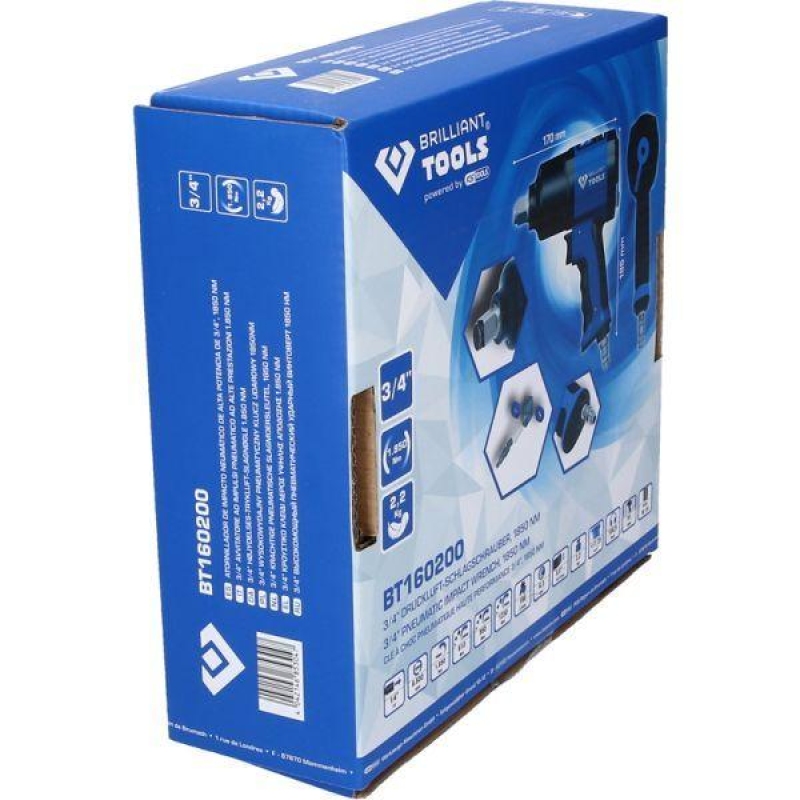 KS TOOLS Schlagschrauber (Druckluft) BT160200