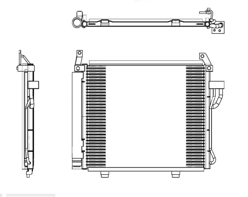 NRF Kondensator, Klimaanlage EASY FIT 35992