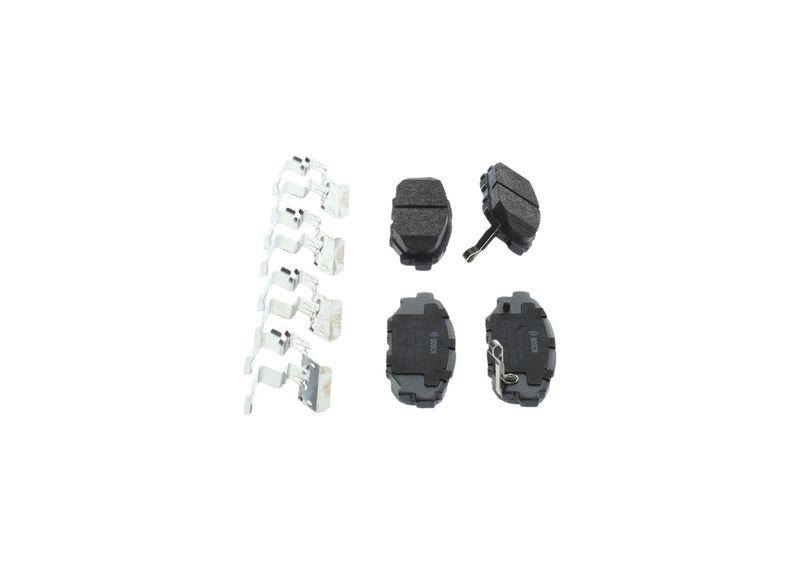 BOSCH Bremsbelagsatz, Scheibenbremse 0 986 494 444