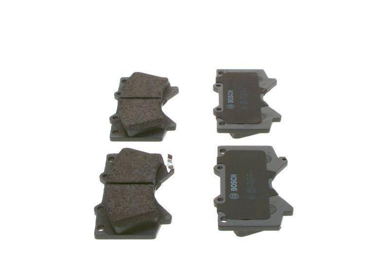 BOSCH Bremsbelagsatz, Scheibenbremse 0 986 494 449