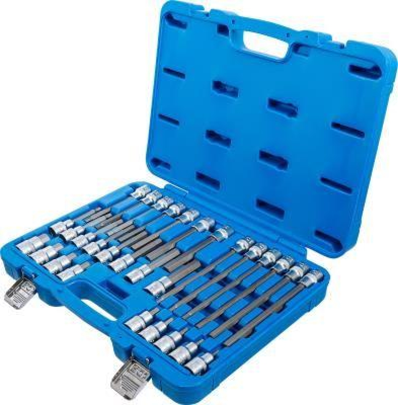 Bit-Einsatz-Satz | Antrieb Innenvierkant 12,5 mm (1/2") | Innensechskant...