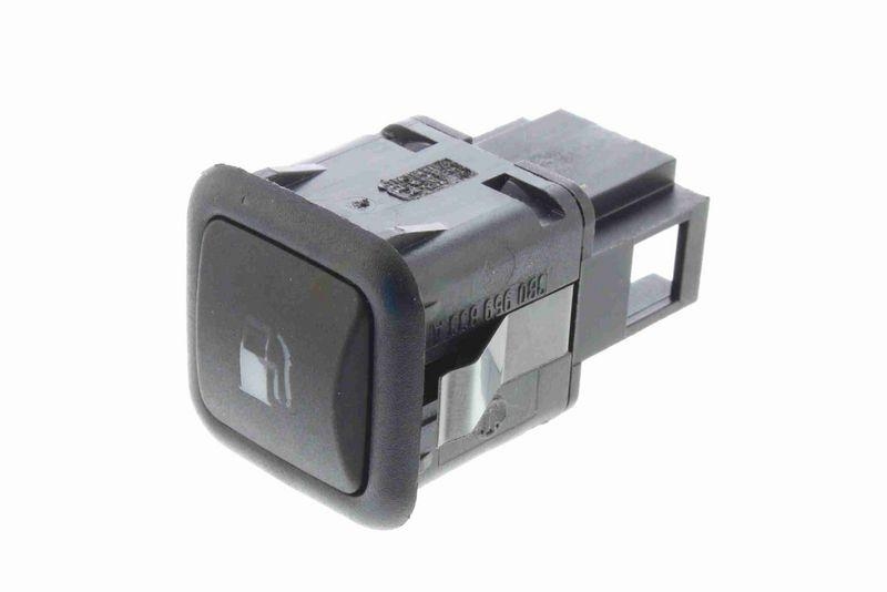 VEMO Switch, tank cap unlock Q+, original equipment manufacturer quality