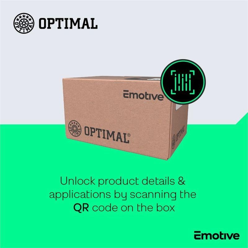 2x OPTIMAL Bremsscheibe BS-7470C