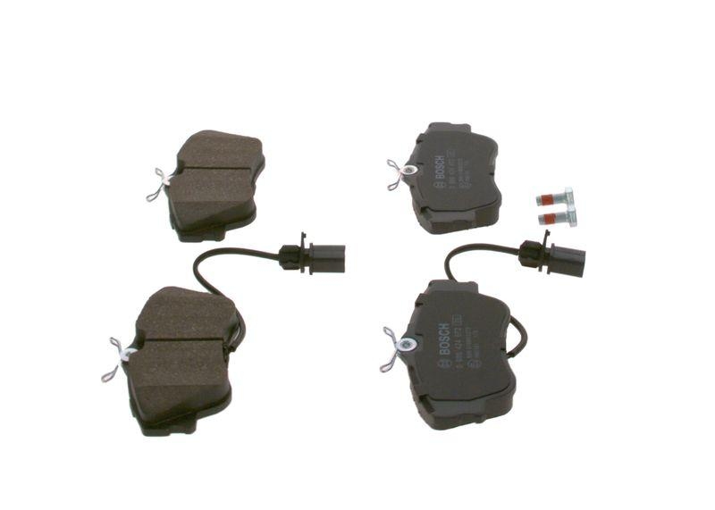 BOSCH Bremsbelagsatz, Scheibenbremse 0 986 424 672