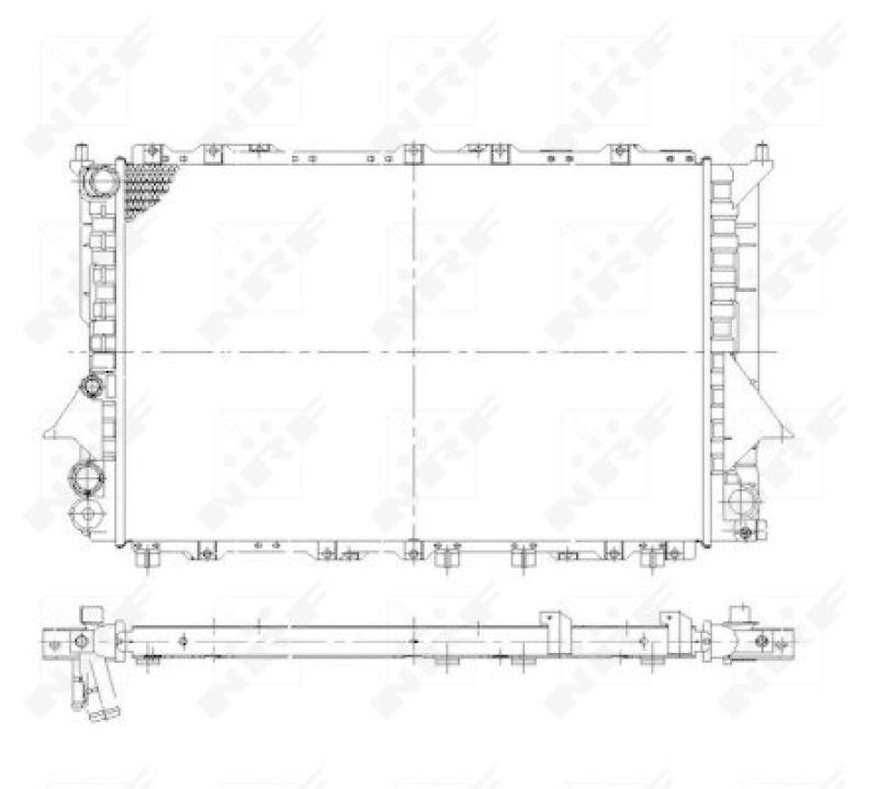 NRF Radiator, engine cooling