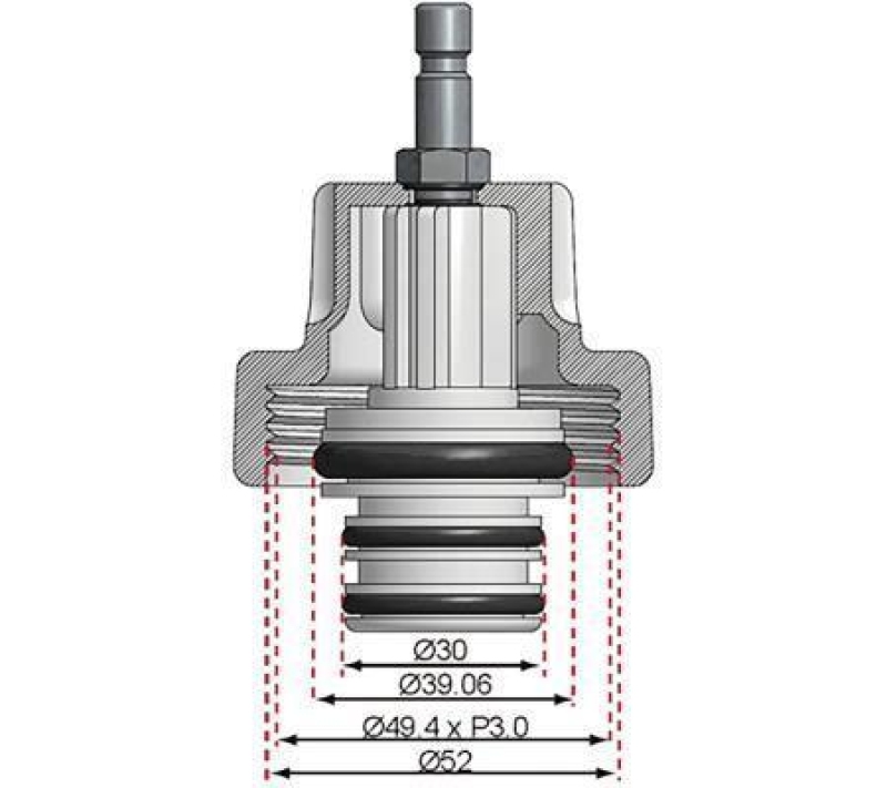 BGS Adapter, cooling system pressure test set